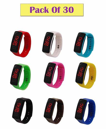 led band watch online