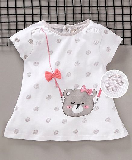 firstcry white frock