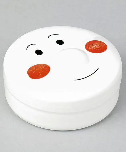 Collapsible Cup Smiley Design White - 220 ml