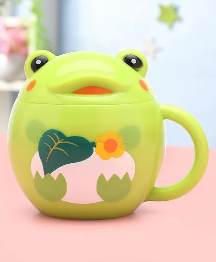 Mug with Lid Green - 150 ml