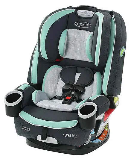 Graco 4Ever DLX 4 in 1 Infant to Toddler Car Seat Pembroke - Green Grey