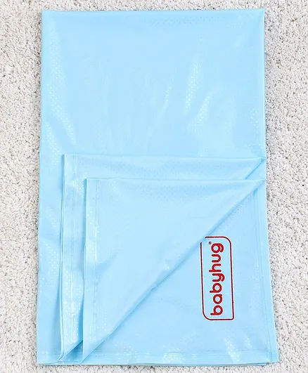 Babyhug Plastic Sheet Large Size  - Blue