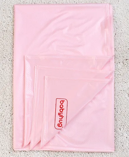 Babyhug Plastic Sheet XX Large Size  - Pink