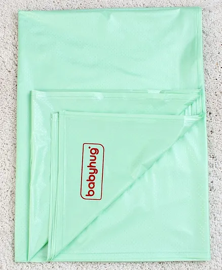 Babyhug Plastic Sheet XX Large Size  - Green