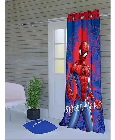 Athom Trendz Marvel Spider Man Themed Door Curtain - Blue Red Online in  India, Buy at Best Price from  - 3520123