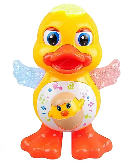 FunBlast Musical Duck Toy - Yellow