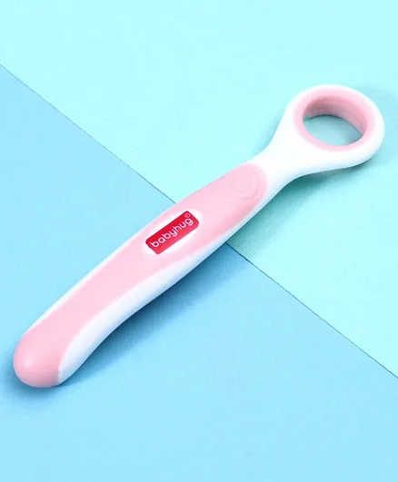 Babyhug Tongue Cleaner - Pink
