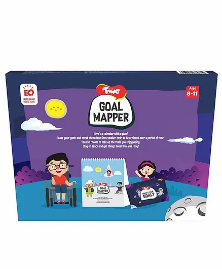 Toiing Fun Goal Mapper Planning Kit   - Multicolor