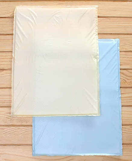 Babyhug Foam Sheet Medium Pack of 2 - Blue Yellow