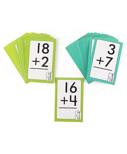 Creative Addition Flash Cards - 40 Pieces