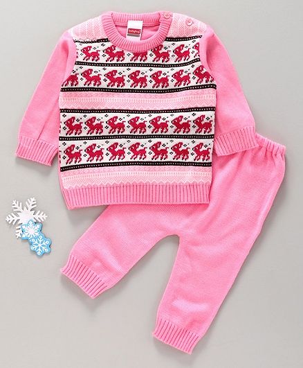 firstcry baby girl sweater