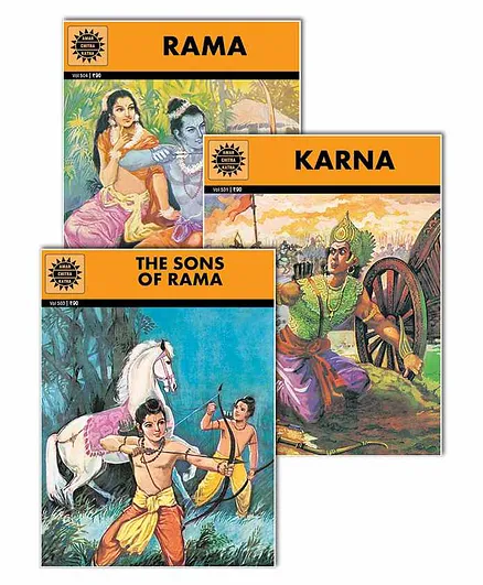 Amar Chitra Katha Book By Anant Pai Pack of 3 - English