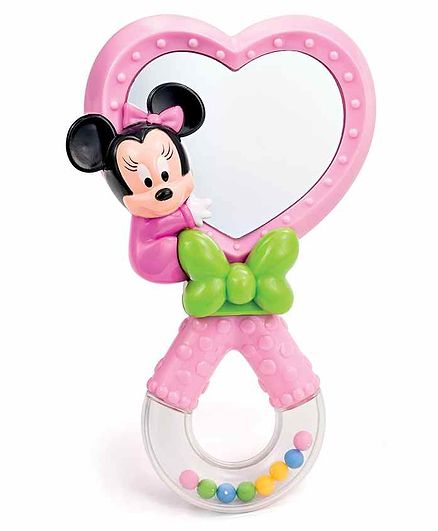 minnie mouse baby rattle