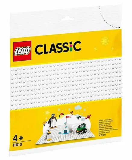 LEGO Classic Base Plate - White 