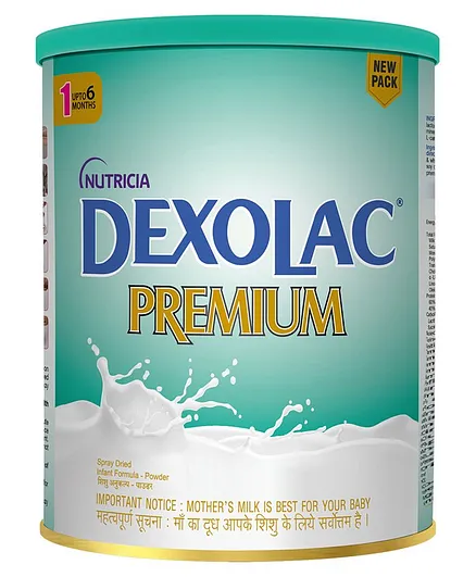Dexolac Premium Stage 1 Tin - 400 gm