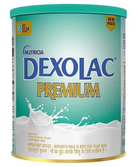 Dexolac Premium Stage 3 Tin - 400 gm