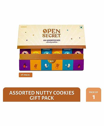 Open Secret Nutty Cookies Assorted Gift Pack - 1 Gift...