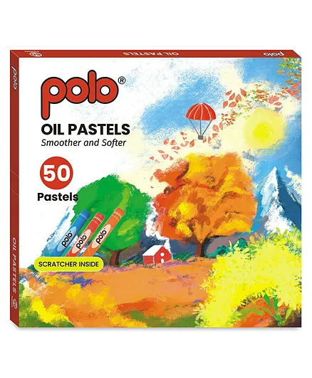 Polo Oil Pastels - Pack of 50