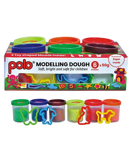 Polo Modelling Dough Set - Multicolor