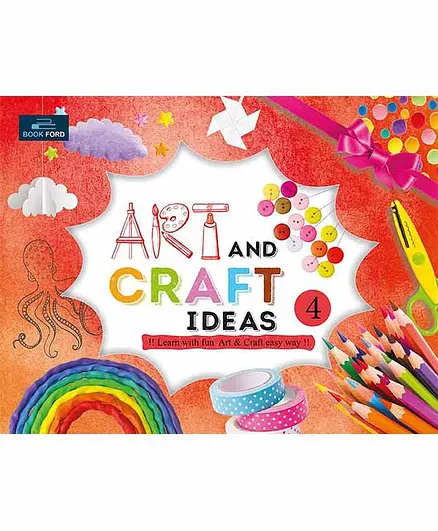 Book Ford Publication Art & Craft Ideas Book 1 with Material - English
