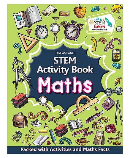 Dreamland Publication STEM Maths Activity Book - English 