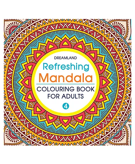 Dreamland Publications Refreshing Mandala Colouring Book Part 4 - English