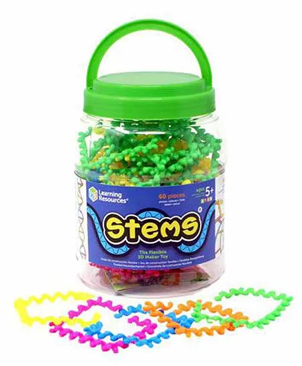 Learning Resources Stems Tub - 60 Pieces