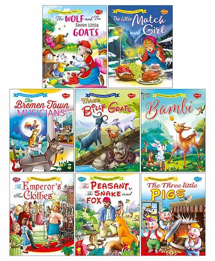 Sawan Perrault's Fairy Tale Story Book Pack of 8 - English