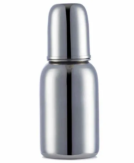 VParents Bullet Stainless Steel Feeding Bottle - 250 ml