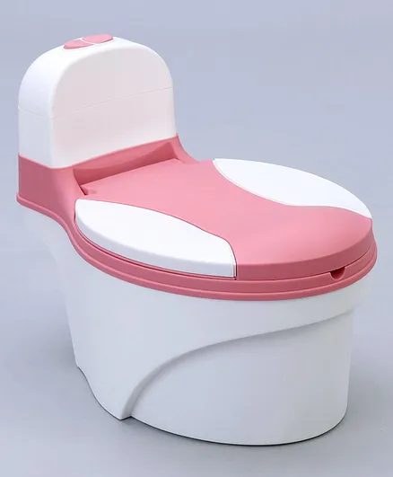 Emulational Potty Seat with Removable Bowl - Pink