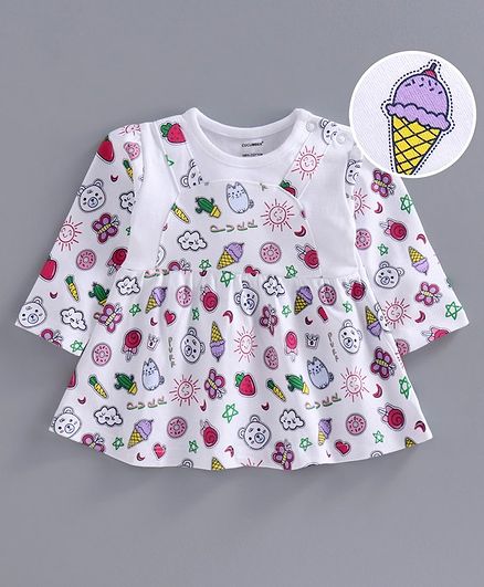 cucumber frocks for baby girl