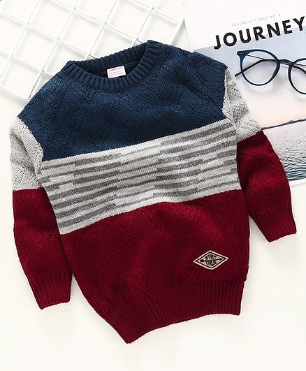 navy blue color sweater