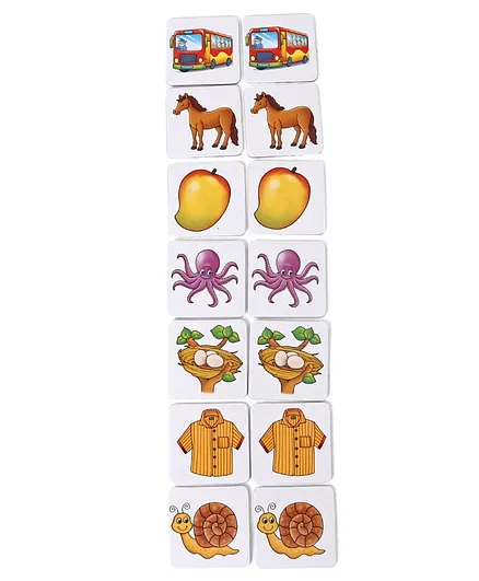 Creative's Match and Learn Memory Game - 62 Cards