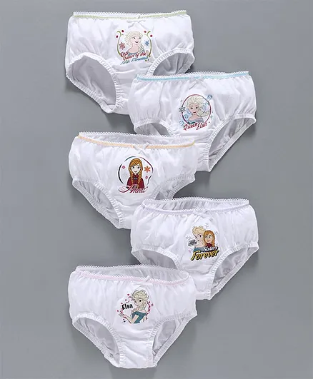 Disney Little Girls Frozen 7-Pack Panty 