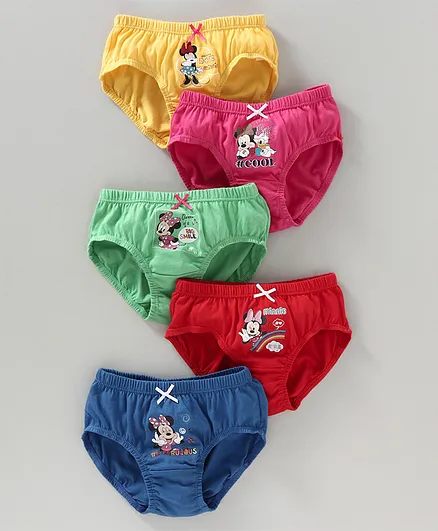 Bodycare Printed  Panties Pack of 5 - Multicolor