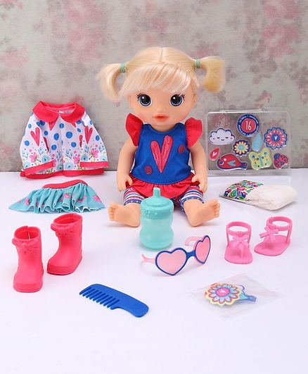 baby doll with cherry spoon