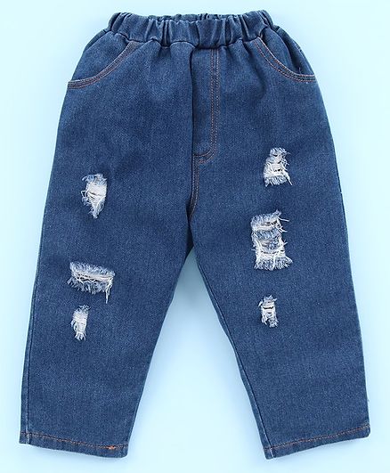 kids distressed jeans