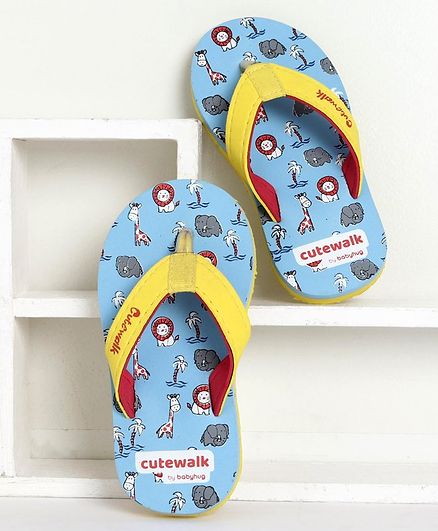 cute walk by babyhug flip flops