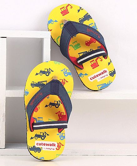 cute walk by babyhug flip flops