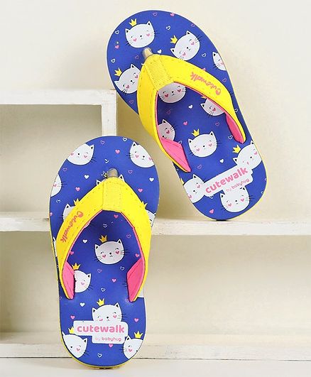 cute walk by babyhug flip flops