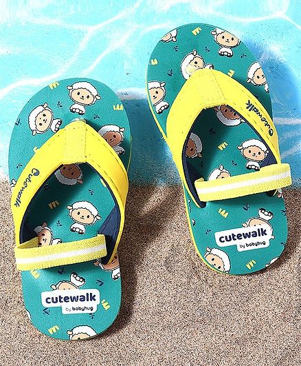 cute walk by babyhug flip flops