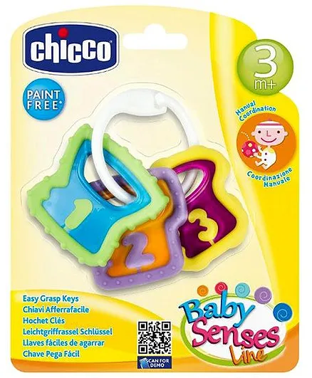 Chicco Easy Grasp Keys 3 Pieces (Color May Vary)