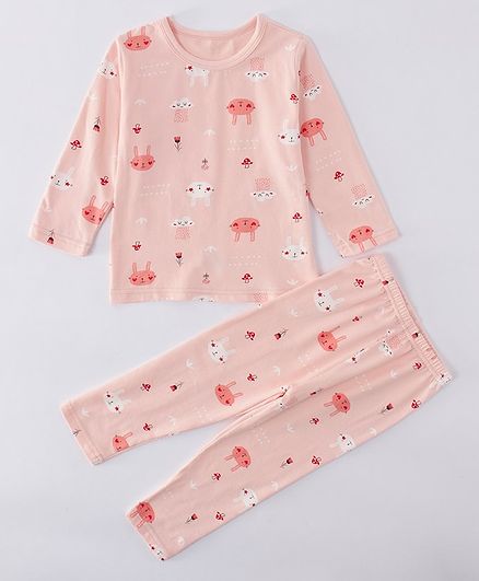 firstcry baby girl night suit