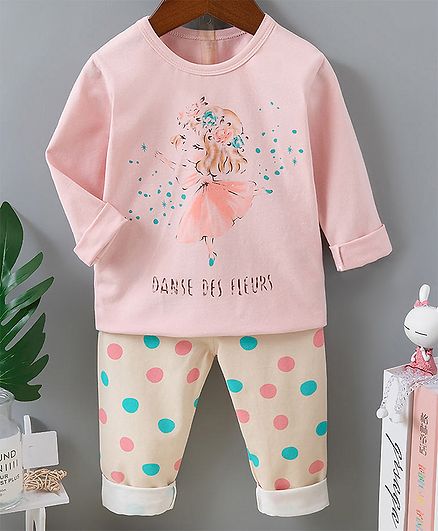 firstcry baby girl night suit