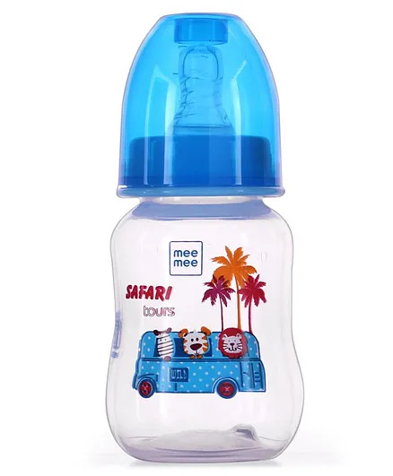 Mee Mee Eazy Flo Premium Baby Feeding Bottle Blue - 125 ml