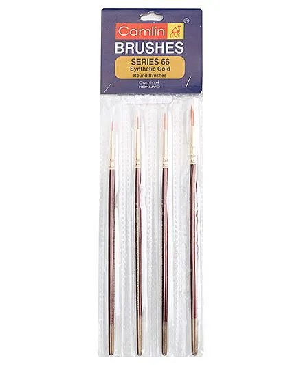 Camlin Paint Brush Set- Pack of 4