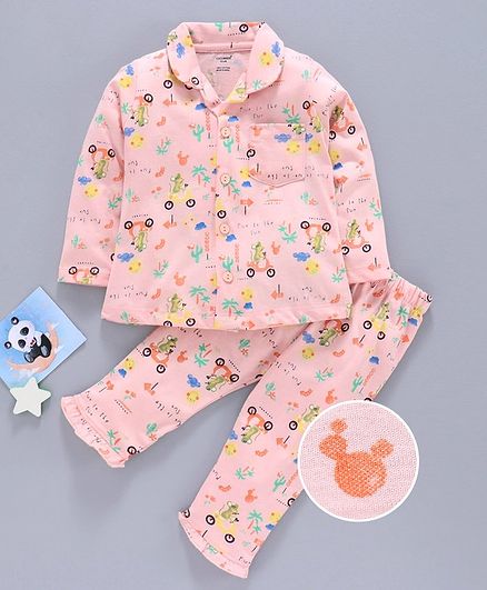 cucumber full sleeves night suit