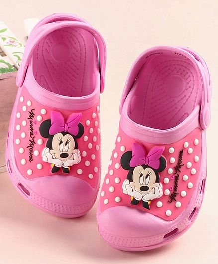 minnie mouse clogs