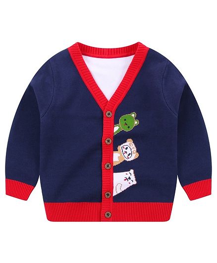 sweater with animal on front
