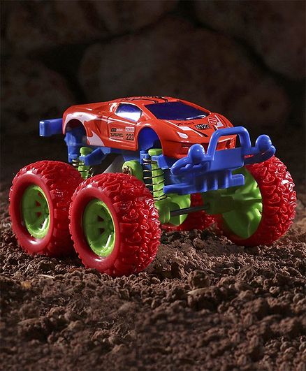 orange monster truck toy